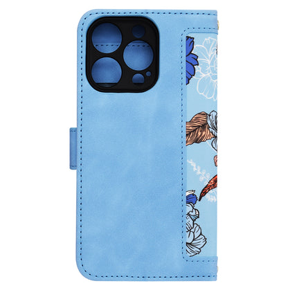 Husa pentru Apple iPhone 14 Pro, Techsuit, FlipCraft, Bleu