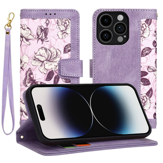 Husa pentru Apple iPhone 14 Pro, Techsuit, FlipCraft, Mov
