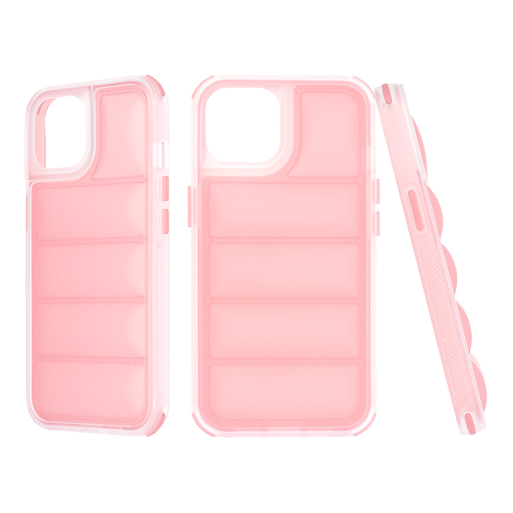 Husa pentru Apple iPhone 14, Techsuit, Wave Shield, Roz