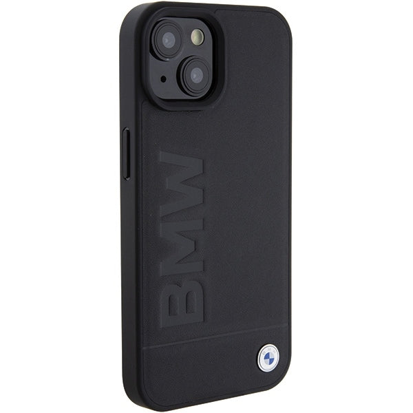 Husa pentru Apple iPhone 15 Plus, BMW, Natural Hot Stamp, Neagra