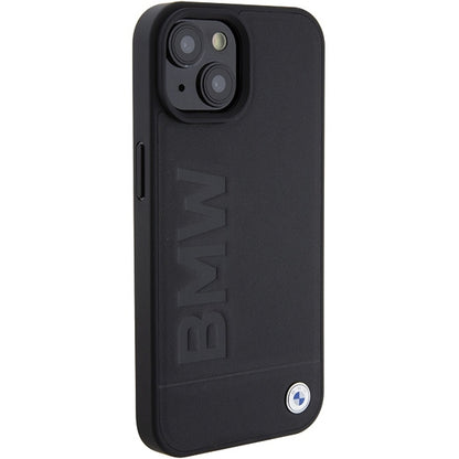 Husa pentru Apple iPhone 15 Plus, BMW, Natural Hot Stamp, Neagra