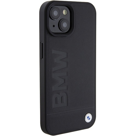 Husa pentru Apple iPhone 15 Plus, BMW, Natural Hot Stamp, Neagra