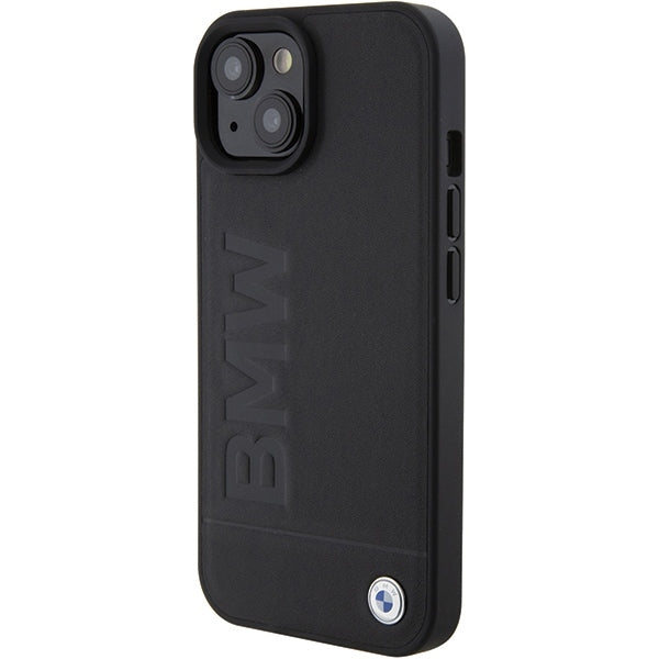 Husa pentru Apple iPhone 15 Plus, BMW, Natural Hot Stamp, Neagra