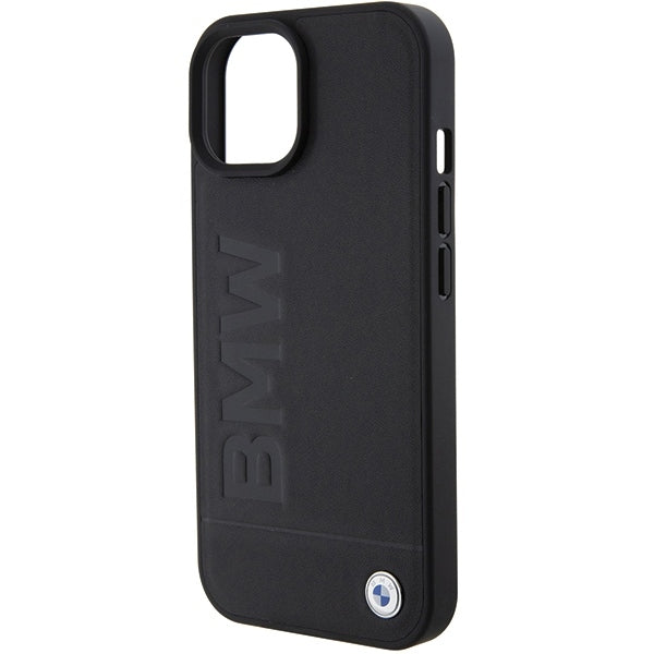 Husa pentru Apple iPhone 15 Plus, BMW, Natural Hot Stamp, Neagra