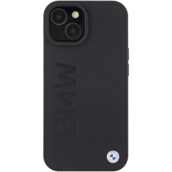 Husa pentru Apple iPhone 15 Plus, BMW, Natural Hot Stamp, Neagra