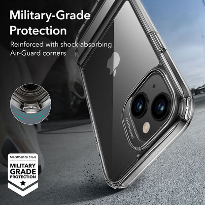 Husa pentru Apple iPhone 15 Plus, ESR, Air Shield Boost Kickstand, Transparenta
