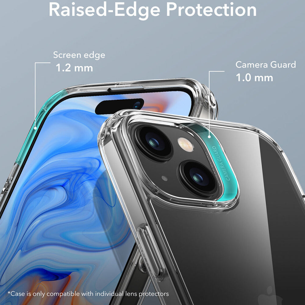 Husa pentru Apple iPhone 15 Plus, ESR, Air Shield Boost Kickstand, Transparenta