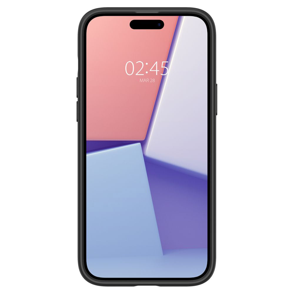 Husa pentru Apple iPhone 15 Plus, Spigen, Ultra Hybrid, Neagra Mata