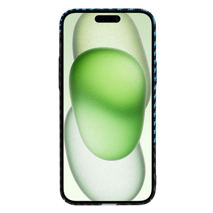 Husa pentru Apple iPhone 15 Plus, Techsuit, Carbonite FiberShell, Neagra Bleu