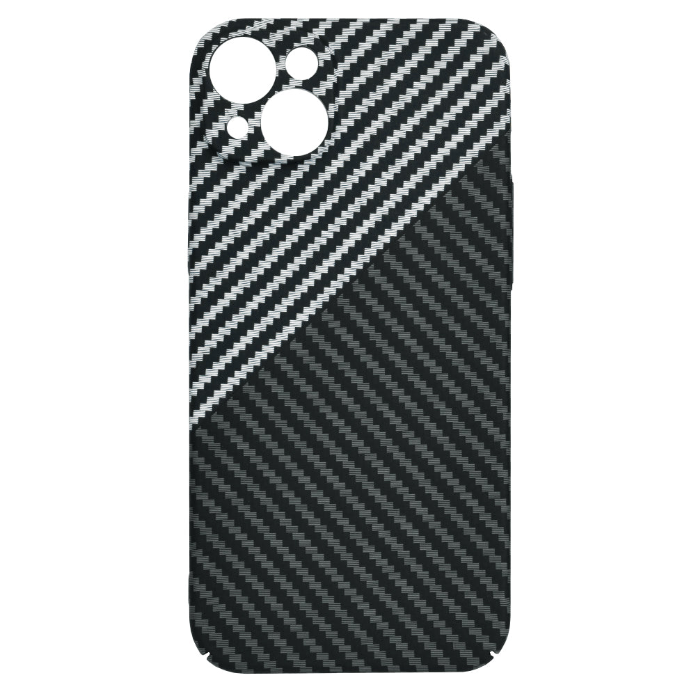 Husa pentru Apple iPhone 15 Plus, Techsuit, Carbonite FiberShell, Neagra Gri