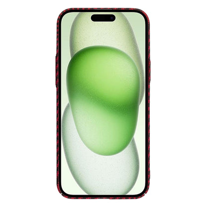 Husa pentru Apple iPhone 15 Plus, Techsuit, Carbonite FiberShell, Rosie
