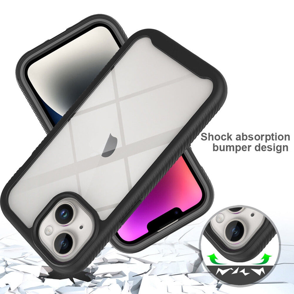 Husa pentru Apple iPhone 15 Plus, Techsuit, Defense360 Pro, Neagra