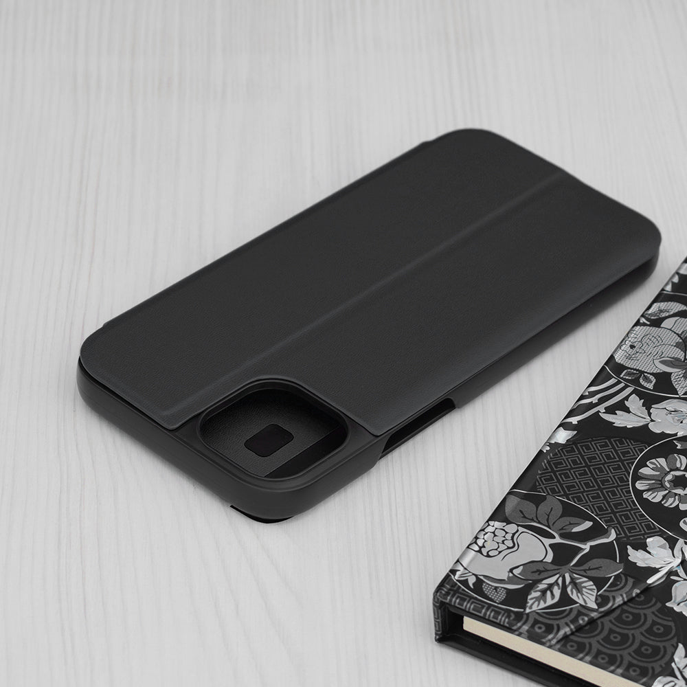 Husa pentru Apple iPhone 15 Plus, Techsuit, eFold, Neagra