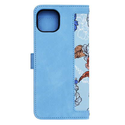 Husa pentru Apple iPhone 15 Plus, Techsuit, FlipCraft, Bleu