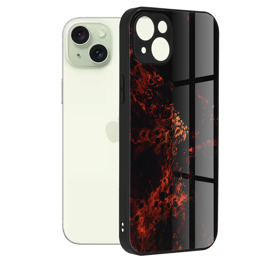 Husa pentru Apple iPhone 15 Plus, Techsuit, Glaze, Rosie