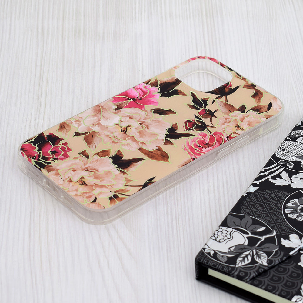 Husa pentru Apple iPhone 15 Plus, Techsuit, Marble, Bej