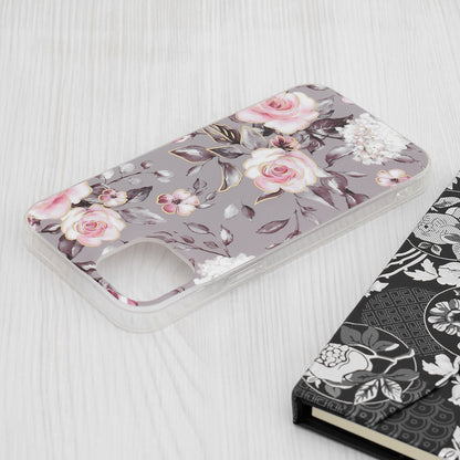 Husa pentru Apple iPhone 15 Plus, Techsuit, Marble, Gri