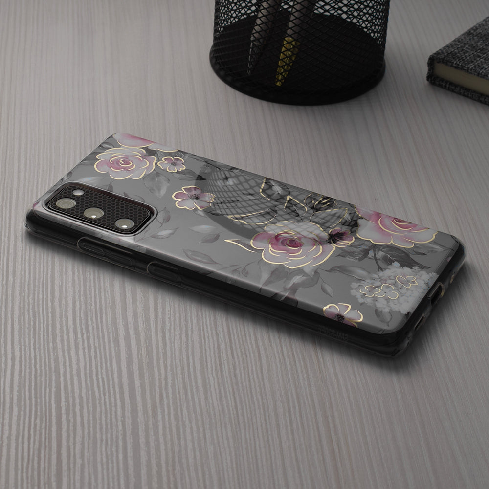Husa pentru Apple iPhone 15 Plus, Techsuit, Marble, Gri