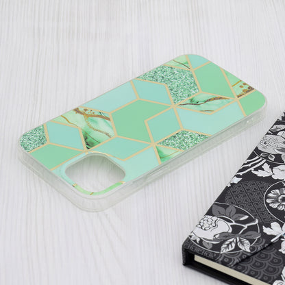 Husa pentru Apple iPhone 15 Plus, Techsuit, Marble, Verde