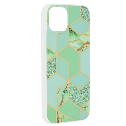 Husa pentru Apple iPhone 15 Plus, Techsuit, Marble, Verde