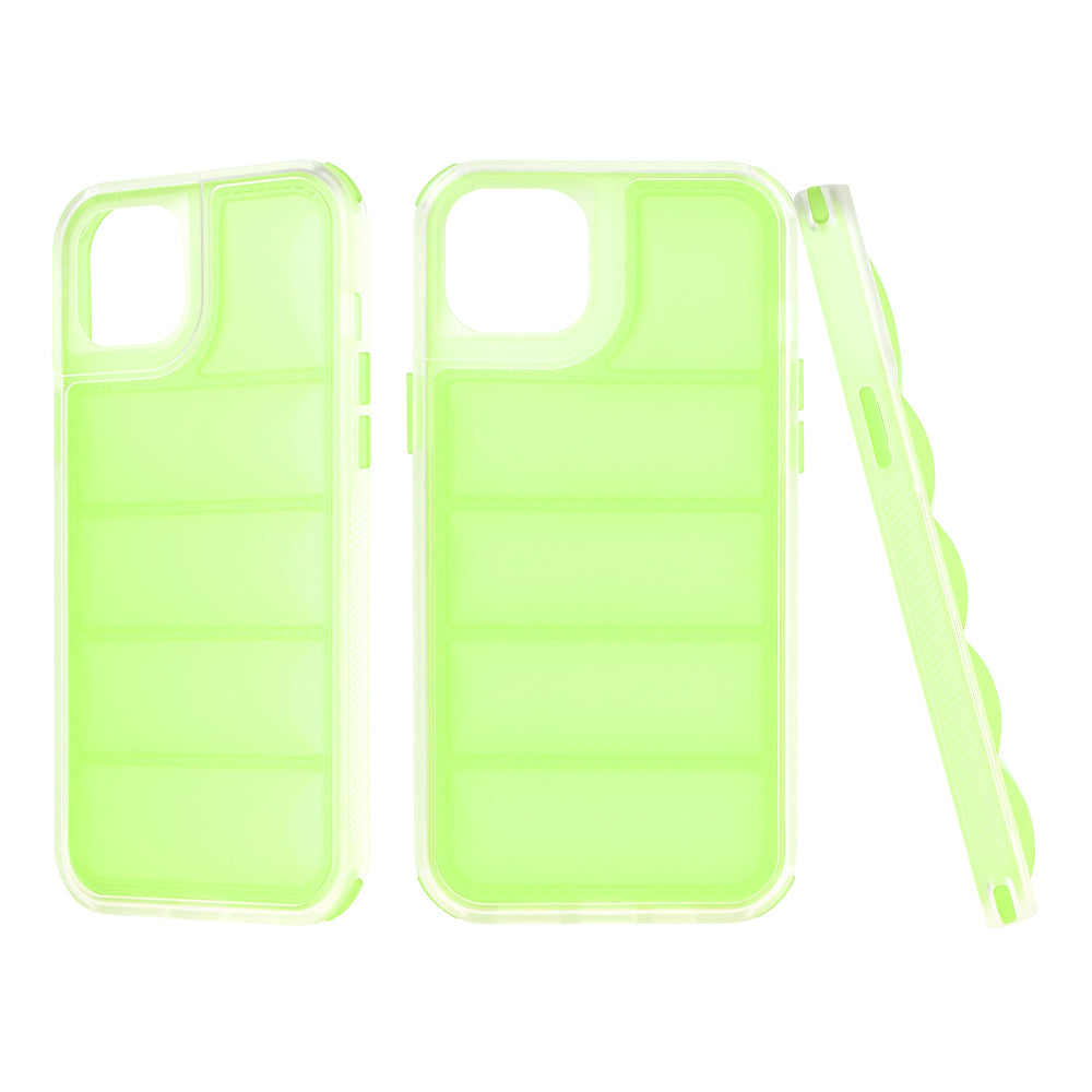 Husa pentru Apple iPhone 15 Plus, Techsuit, Wave Shield, Verde