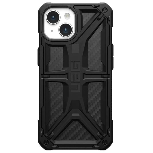 Husa pentru Apple iPhone 15 Plus, Urban Armor Gear, Monarch Carbon, Neagra