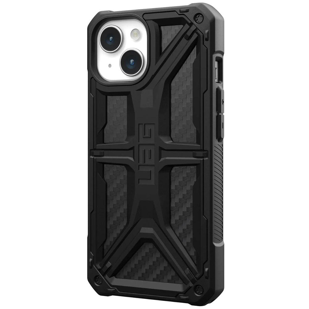 Husa pentru Apple iPhone 15 Plus, Urban Armor Gear, Monarch Carbon, Neagra