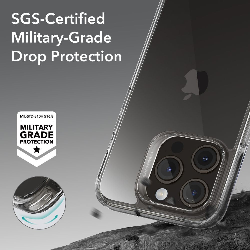 Husa pentru Apple iPhone 15 Pro, ESR, Ice Shield, Transparenta