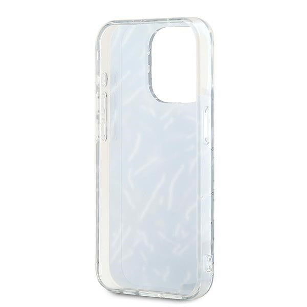 Husa pentru Apple iPhone 15 Pro Max, Karl Lagerfeld, Zebra with Cord Strap, Mov