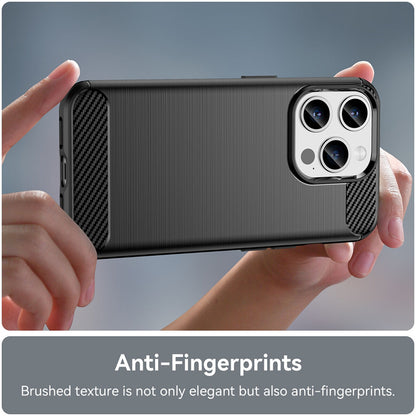 Husa pentru Apple iPhone 15 Pro Max, Techsuit, Carbon, Neagra