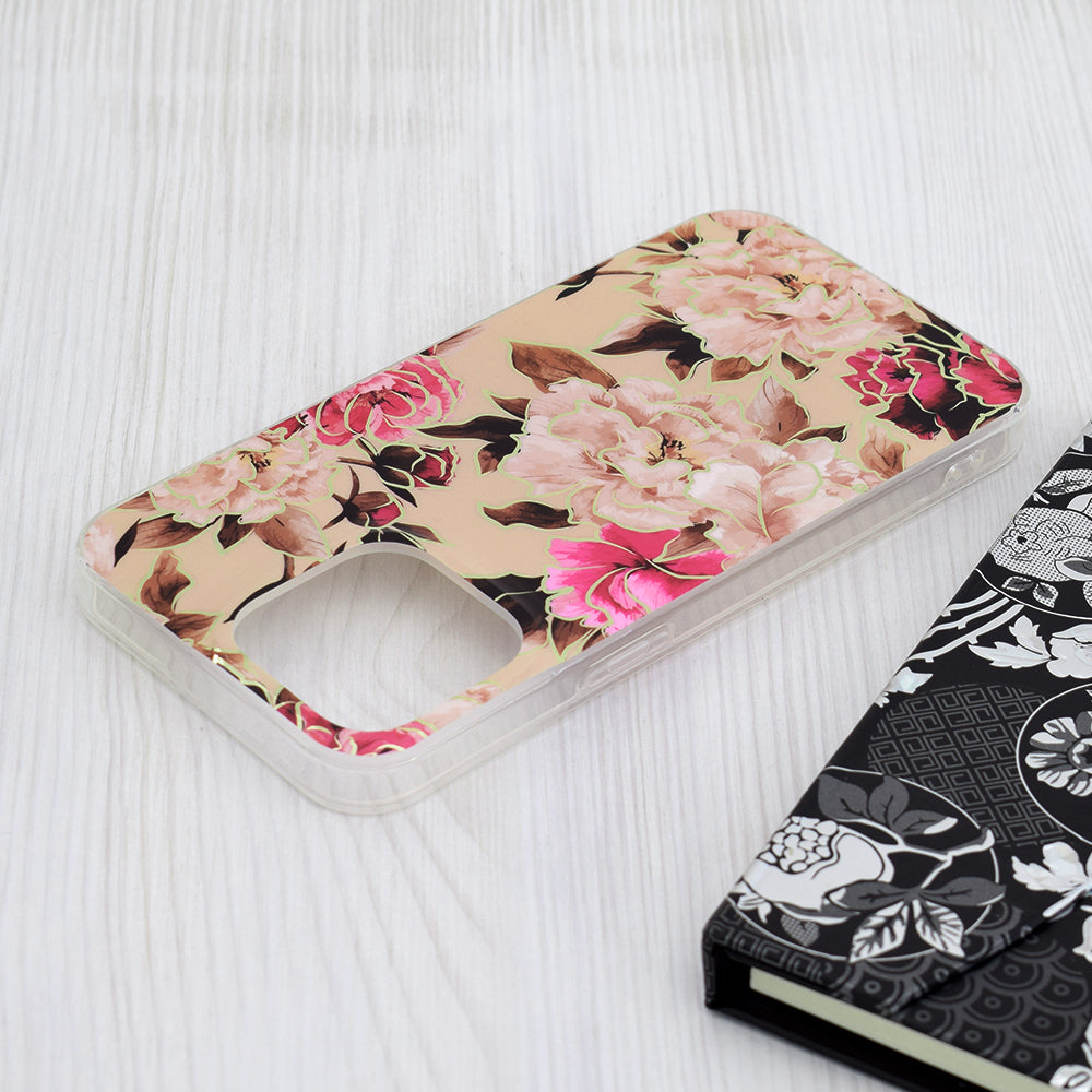 Husa pentru Apple iPhone 15 Pro Max, Techsuit, Marble, Bej
