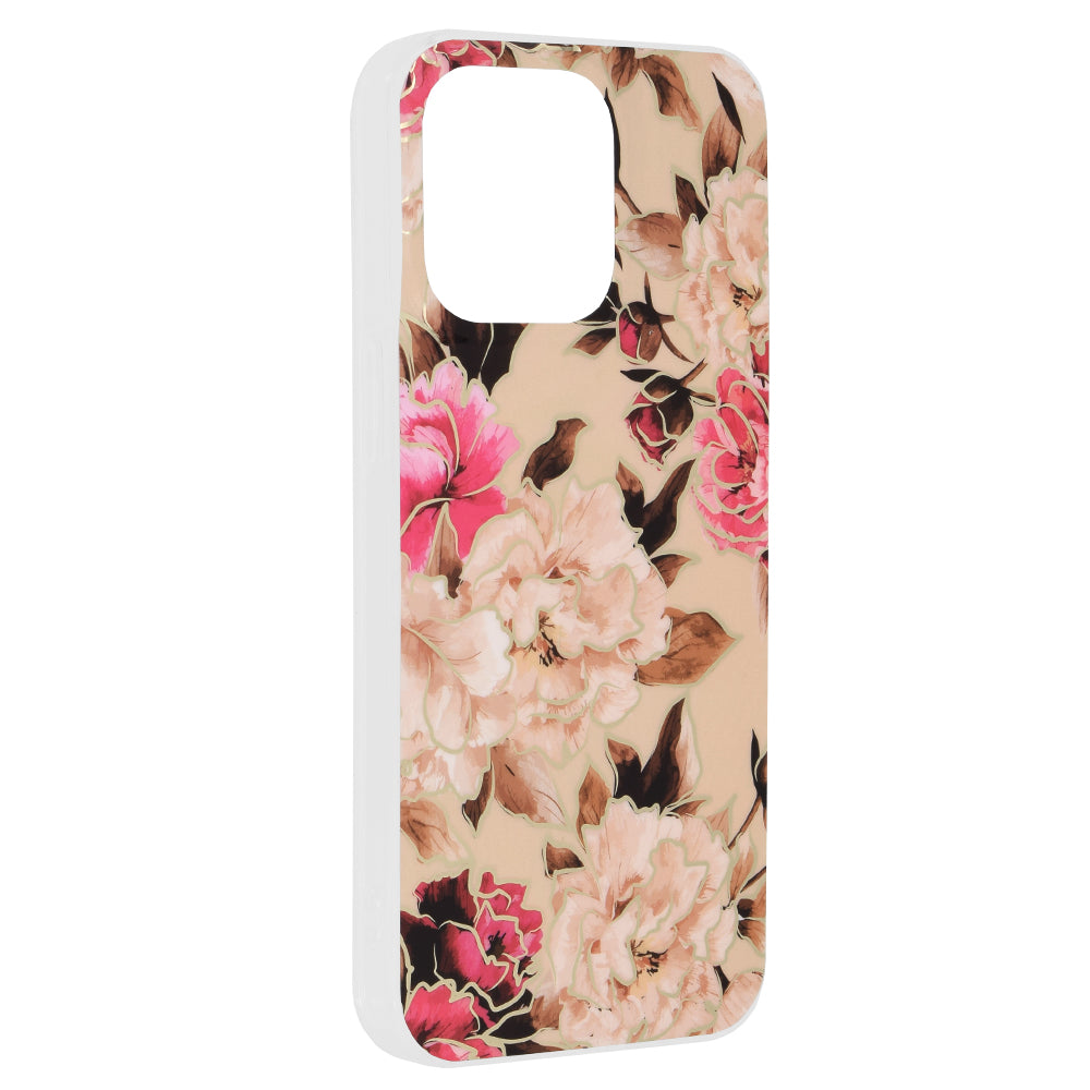 Husa pentru Apple iPhone 15 Pro Max, Techsuit, Marble, Bej