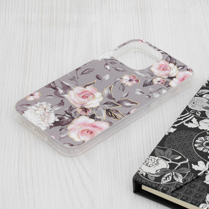 Husa pentru Apple iPhone 15 Pro Max, Techsuit, Marble, Gri