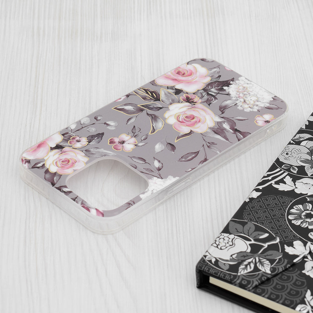 Husa pentru Apple iPhone 15 Pro Max, Techsuit, Marble, Gri