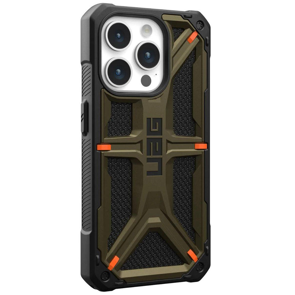 Husa pentru Apple iPhone 15 Pro Max, Urban Armor Gear, Monarch Kevlar, Verde