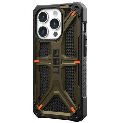 Husa pentru Apple iPhone 15 Pro Max, Urban Armor Gear, Monarch Kevlar, Verde