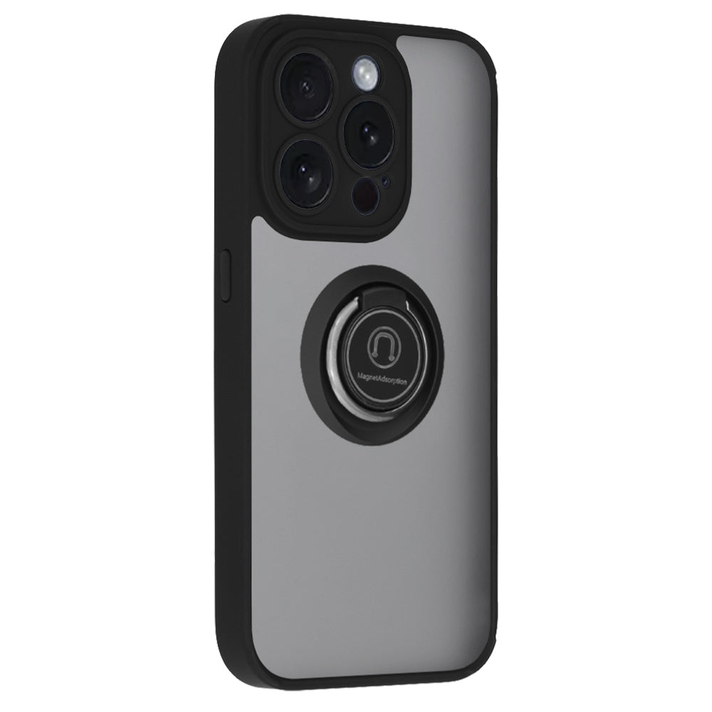 Husa pentru Apple iPhone 15 Pro, Techsuit, Glinth, Neagra