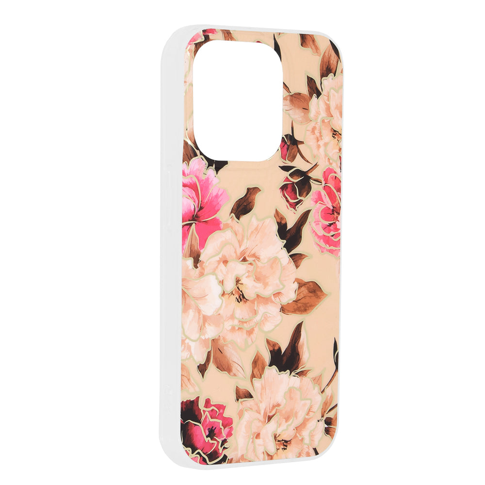 Husa pentru Apple iPhone 15 Pro, Techsuit, Marble, Bej