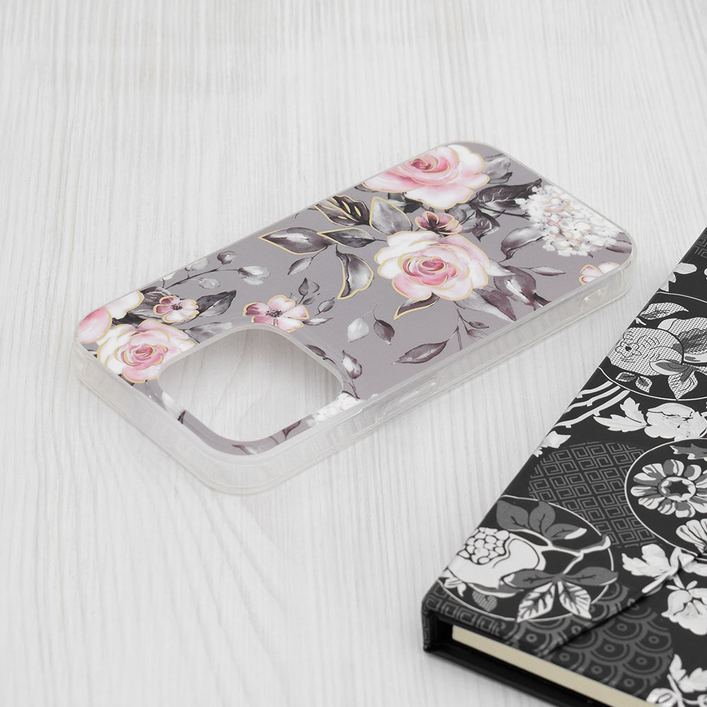 Husa pentru Apple iPhone 15 Pro, Techsuit, Marble, Gri
