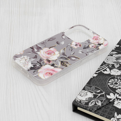 Husa pentru Apple iPhone 15 Pro, Techsuit, Marble, Gri