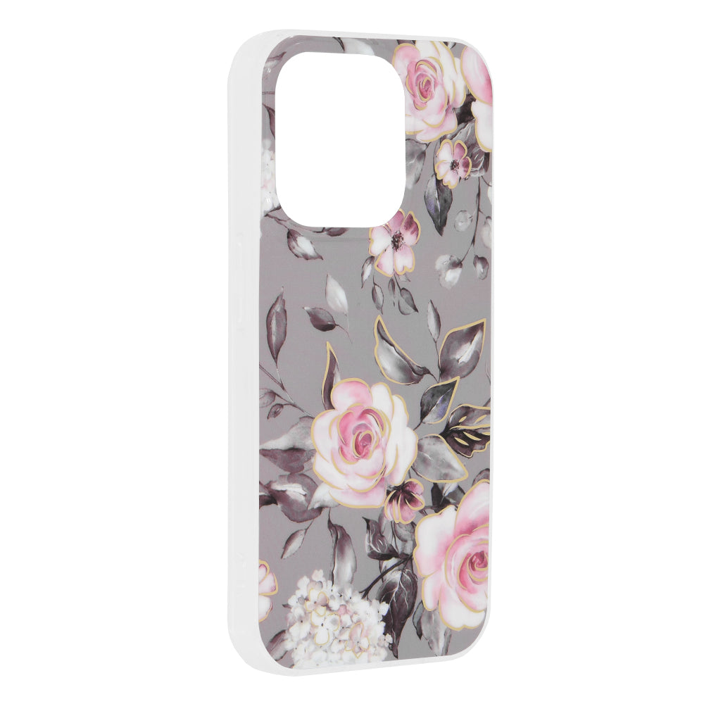 Husa pentru Apple iPhone 15 Pro, Techsuit, Marble, Gri