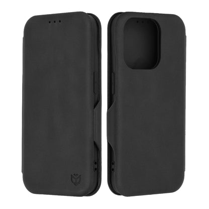 Husa pentru Apple iPhone 15 Pro, Techsuit, Safe Wallet Plus, Neagra