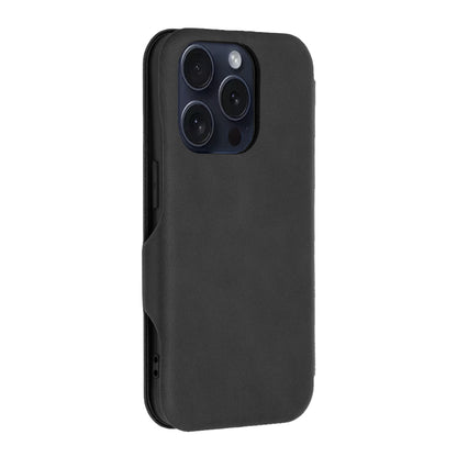 Husa pentru Apple iPhone 15 Pro, Techsuit, Safe Wallet Plus, Neagra