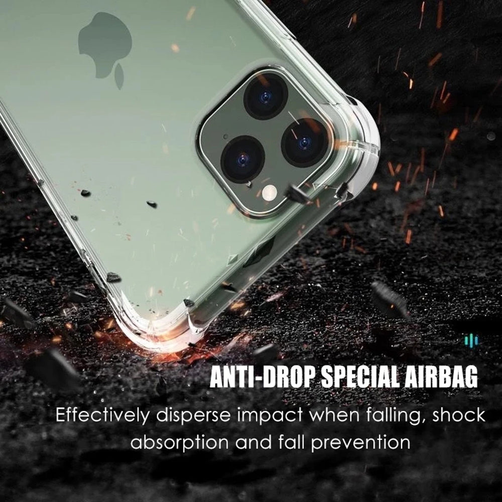 Husa pentru Apple iPhone 15 Pro, Techsuit, Shockproof Clear, Transparenta