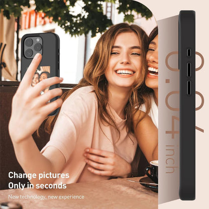 Husa pentru Apple iPhone 15 Pro, Techsuit, SmartScreen NFC, Neagra