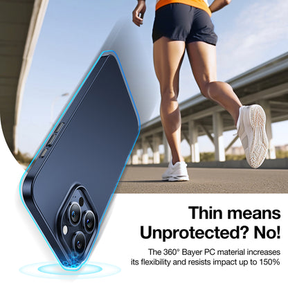 Husa pentru Apple iPhone 15 Pro, Torras, OriginFit, Bleumarin