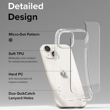 Husa pentru Apple iPhone 15, Ringke, Fusion, Transparenta