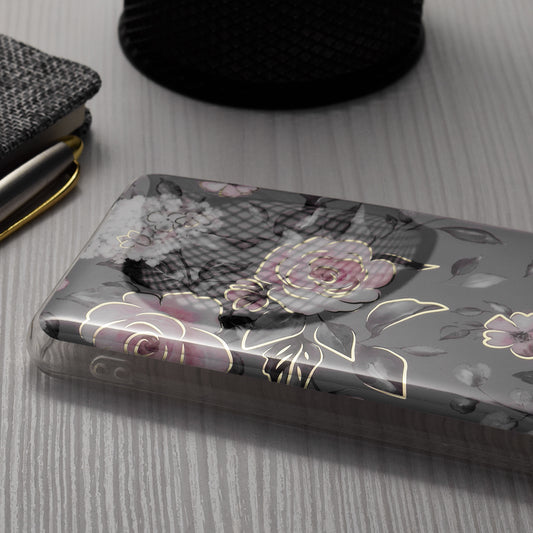 Husa pentru Apple iPhone 15, Techsuit, Marble, Gri