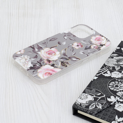 Husa pentru Apple iPhone 15, Techsuit, Marble, Gri