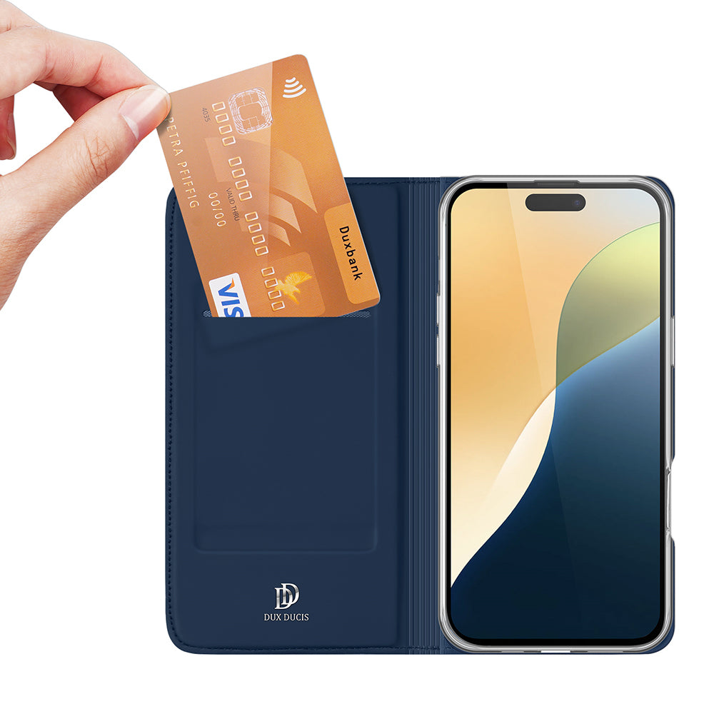 Husa pentru Apple iPhone 16 Plus, DUX DUCIS, Skin Pro, Neagra